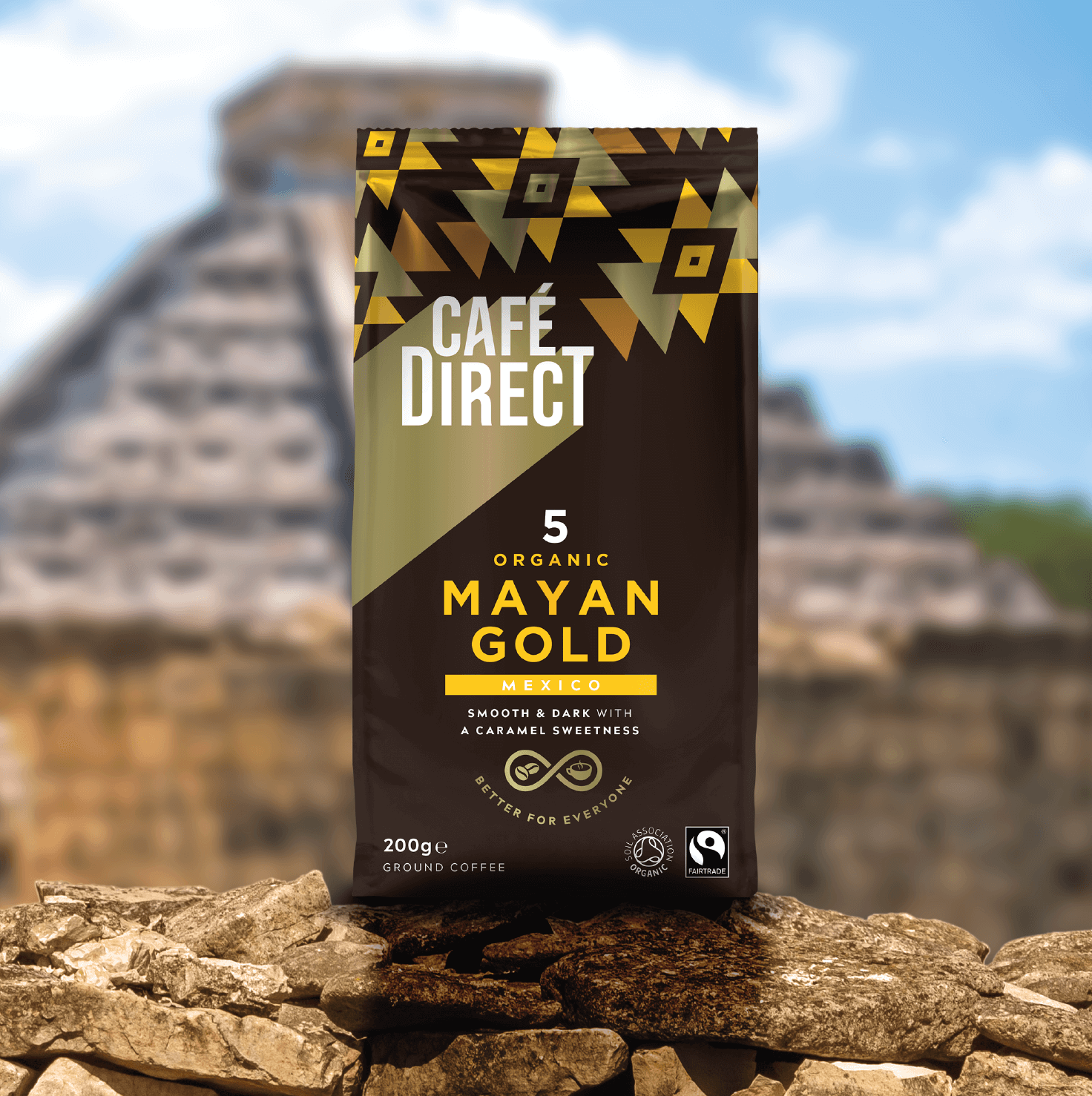 Cafédirect Mayan Gold Organic Ground Coffee