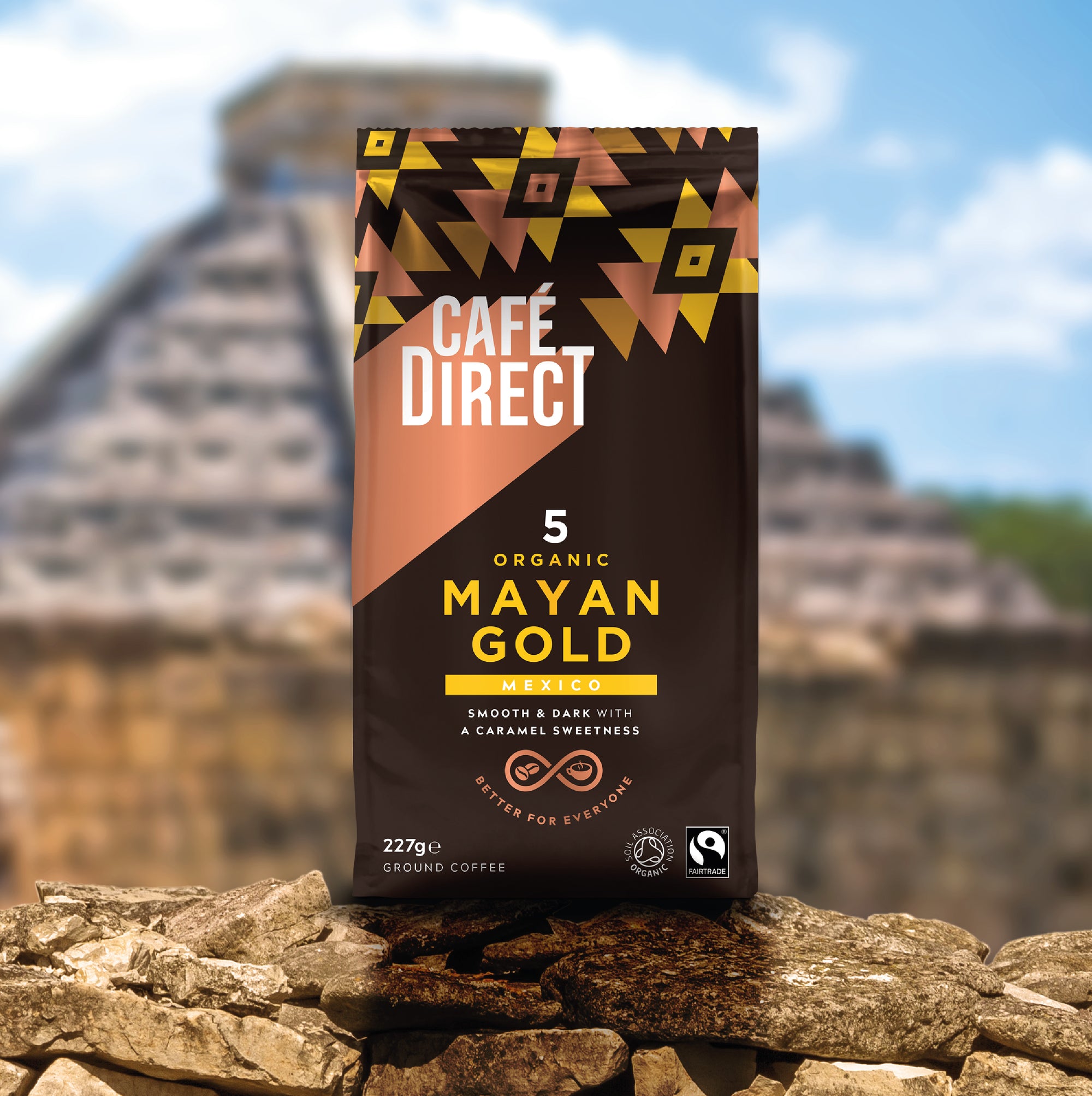 Mayan Gold Organic Ground Coffee